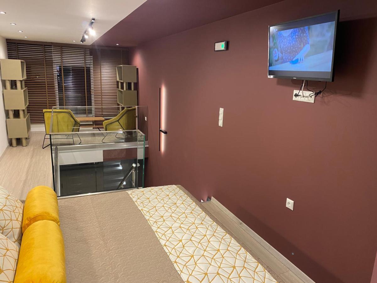 Seaside Loft Kavala Apartment ภายนอก รูปภาพ